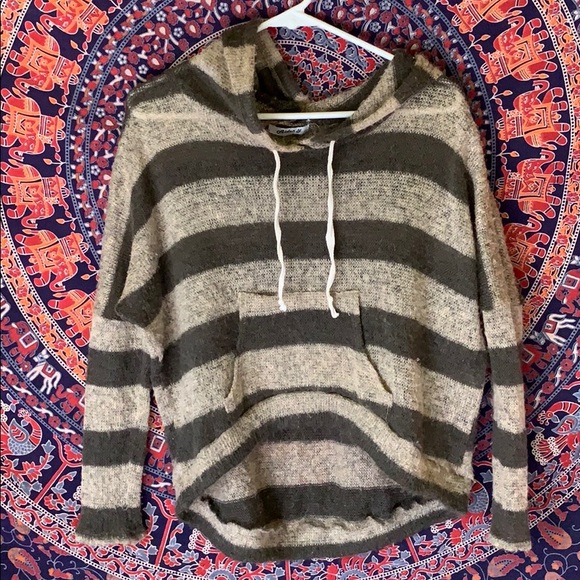 🌙 Loose knit pull over hoodie 🖤 - Picture 2 of 4